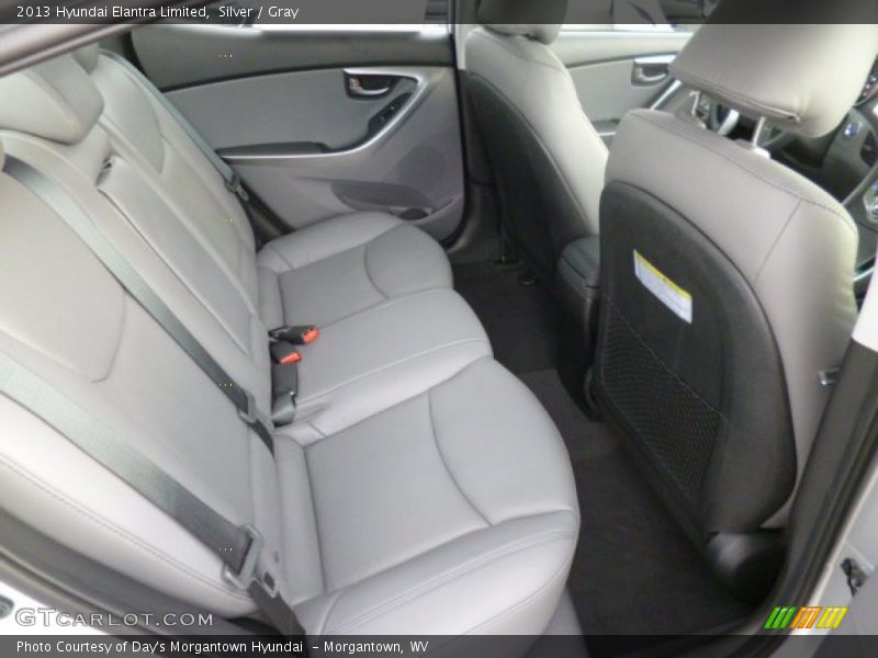 Silver / Gray 2013 Hyundai Elantra Limited