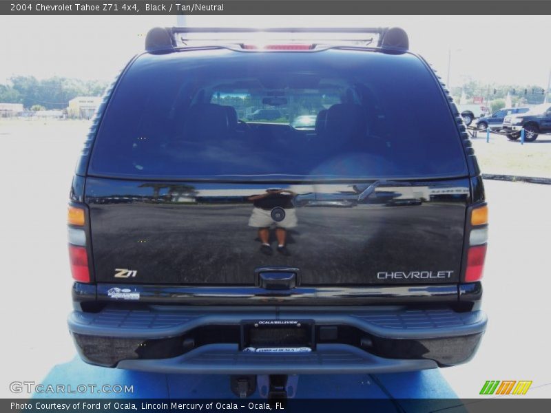 Black / Tan/Neutral 2004 Chevrolet Tahoe Z71 4x4