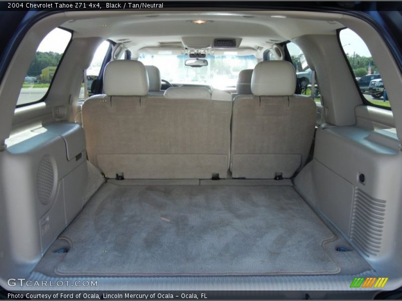 Black / Tan/Neutral 2004 Chevrolet Tahoe Z71 4x4