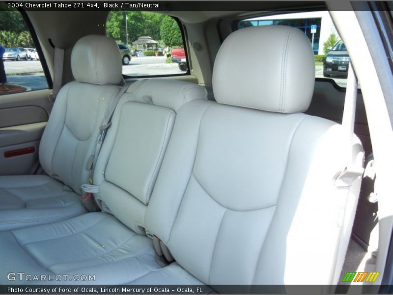 Black / Tan/Neutral 2004 Chevrolet Tahoe Z71 4x4