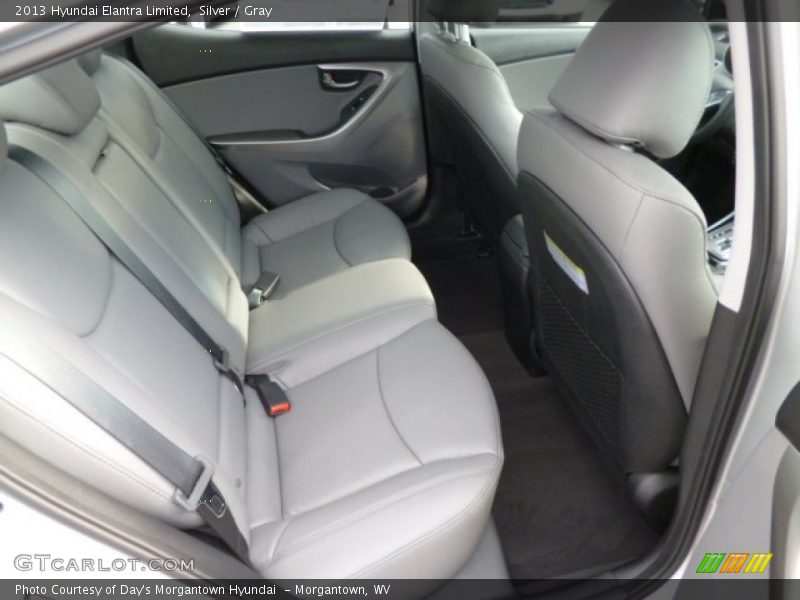Silver / Gray 2013 Hyundai Elantra Limited