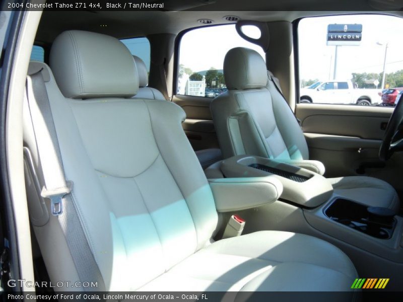 Black / Tan/Neutral 2004 Chevrolet Tahoe Z71 4x4