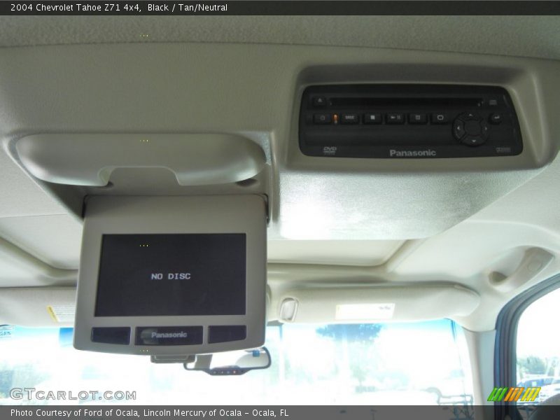 Black / Tan/Neutral 2004 Chevrolet Tahoe Z71 4x4