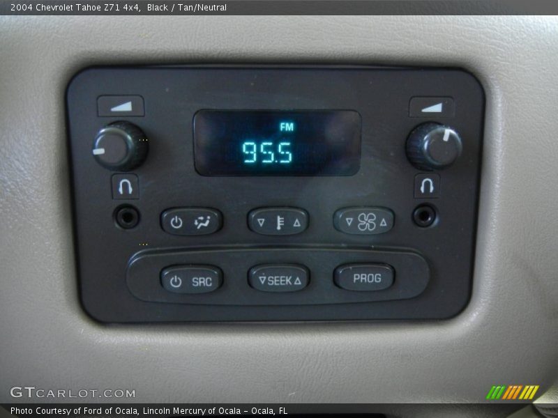 Black / Tan/Neutral 2004 Chevrolet Tahoe Z71 4x4