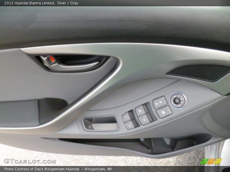 Silver / Gray 2013 Hyundai Elantra Limited