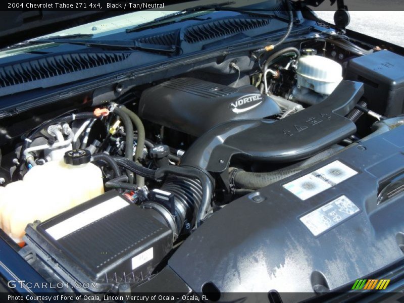 Black / Tan/Neutral 2004 Chevrolet Tahoe Z71 4x4