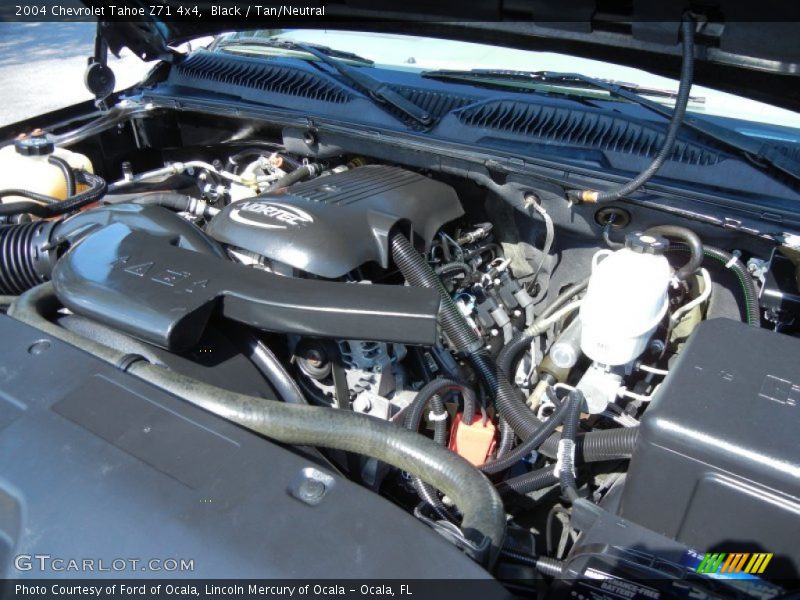 Black / Tan/Neutral 2004 Chevrolet Tahoe Z71 4x4