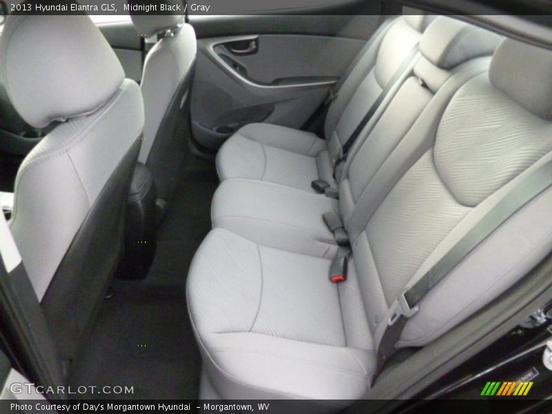 Midnight Black / Gray 2013 Hyundai Elantra GLS