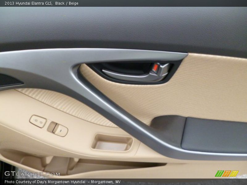 Black / Beige 2013 Hyundai Elantra GLS