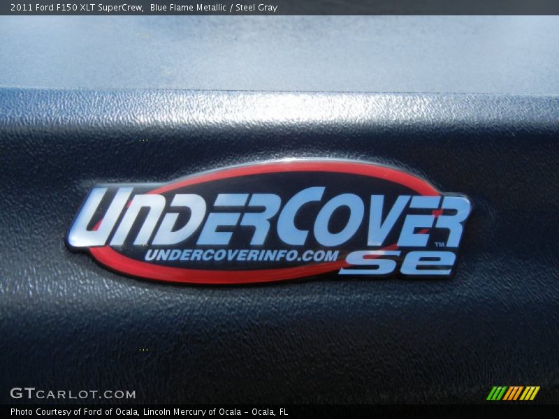 Blue Flame Metallic / Steel Gray 2011 Ford F150 XLT SuperCrew
