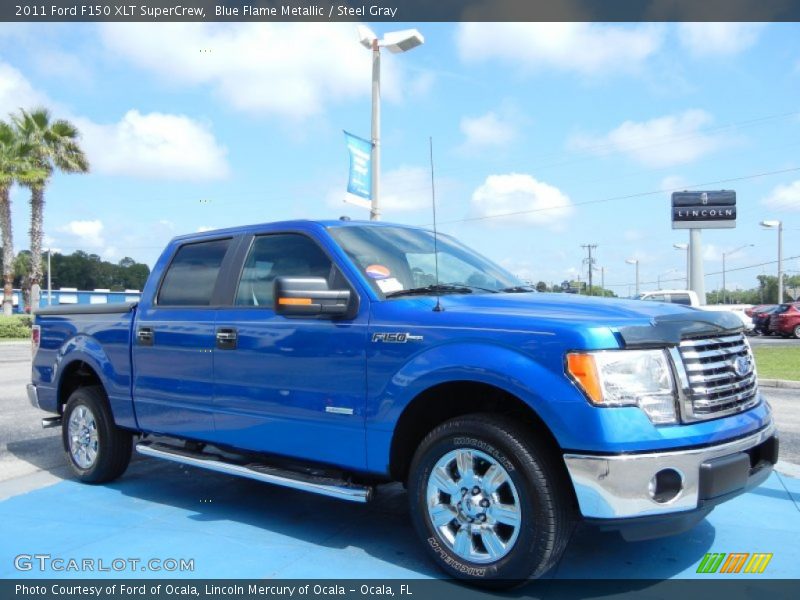 Front 3/4 View of 2011 F150 XLT SuperCrew