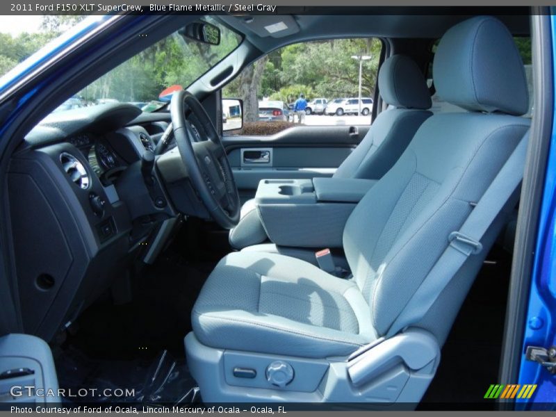 Front Seat of 2011 F150 XLT SuperCrew