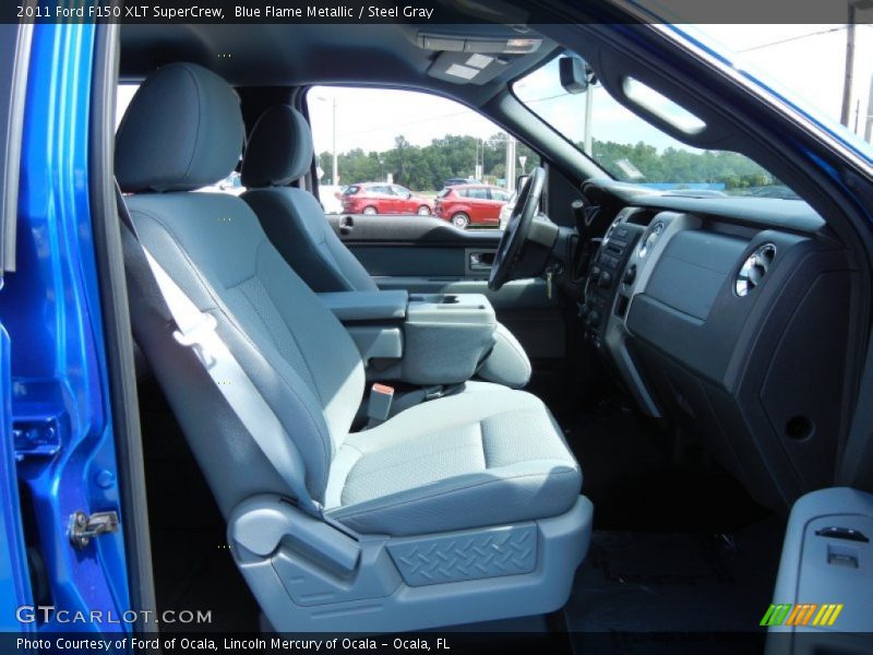 Front Seat of 2011 F150 XLT SuperCrew