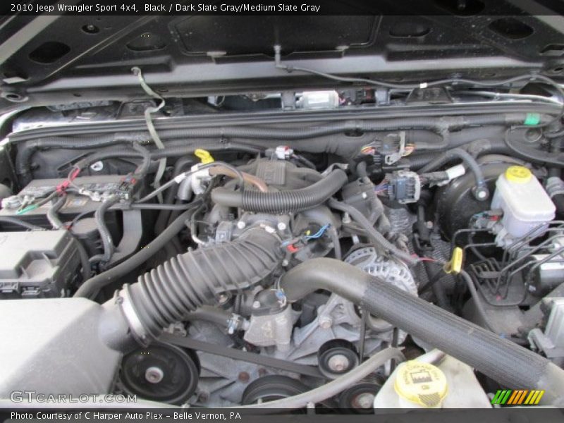 Black / Dark Slate Gray/Medium Slate Gray 2010 Jeep Wrangler Sport 4x4