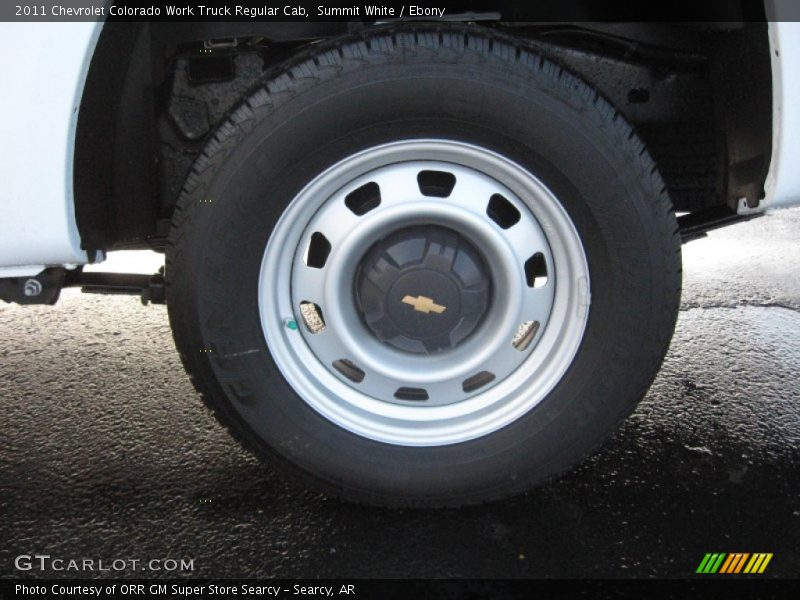 Summit White / Ebony 2011 Chevrolet Colorado Work Truck Regular Cab