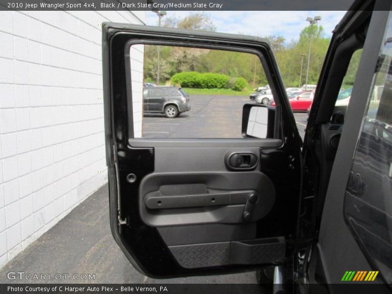 Black / Dark Slate Gray/Medium Slate Gray 2010 Jeep Wrangler Sport 4x4