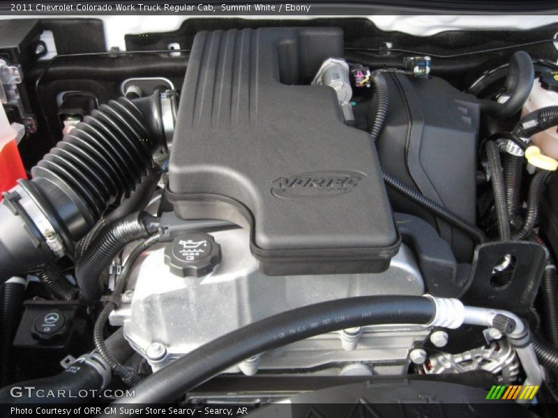 Summit White / Ebony 2011 Chevrolet Colorado Work Truck Regular Cab