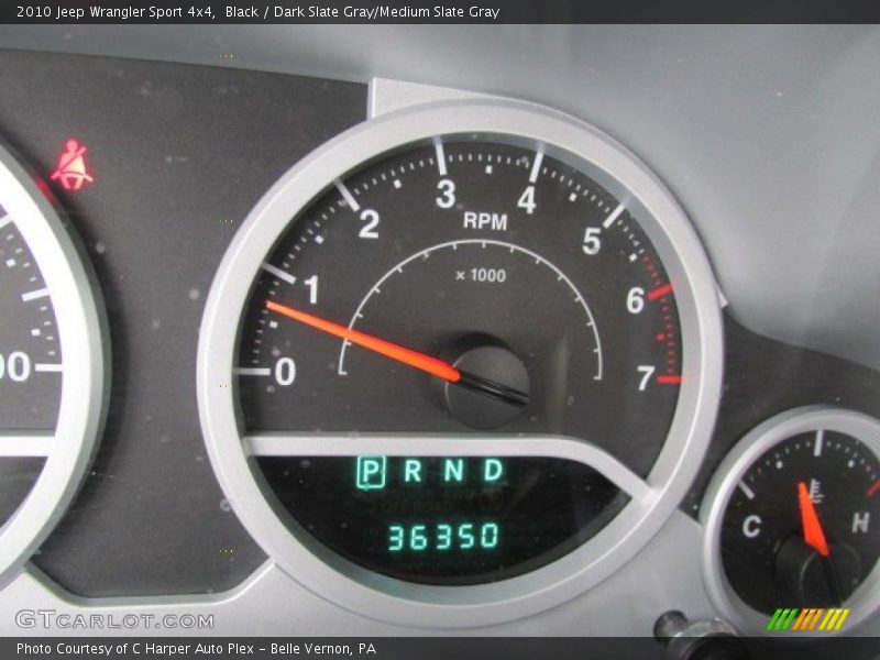 Black / Dark Slate Gray/Medium Slate Gray 2010 Jeep Wrangler Sport 4x4