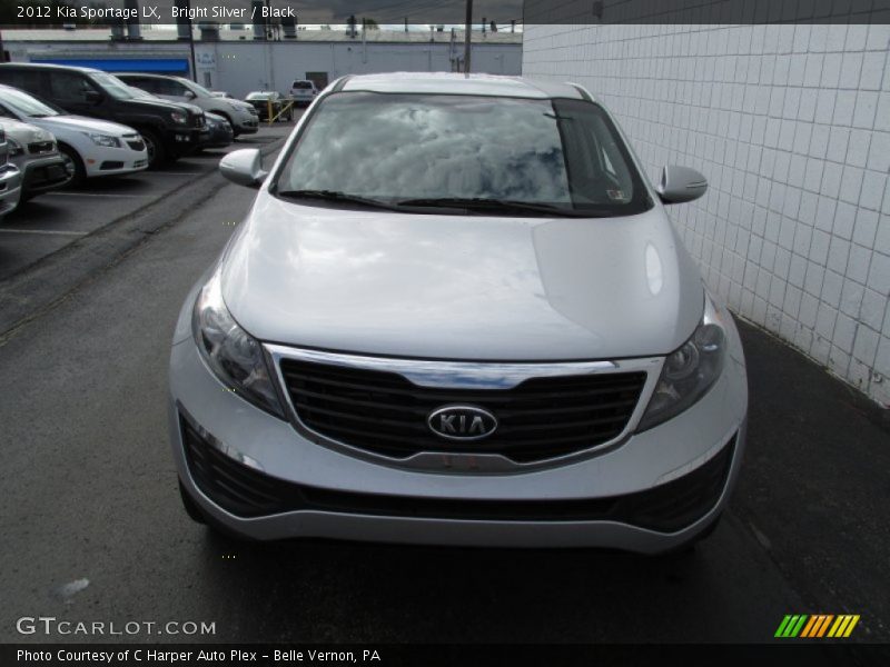 Bright Silver / Black 2012 Kia Sportage LX