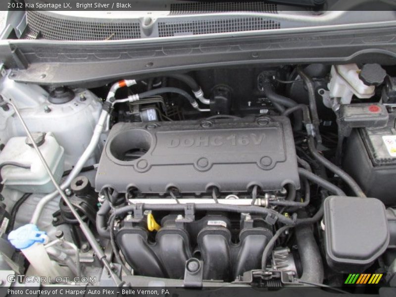 Bright Silver / Black 2012 Kia Sportage LX