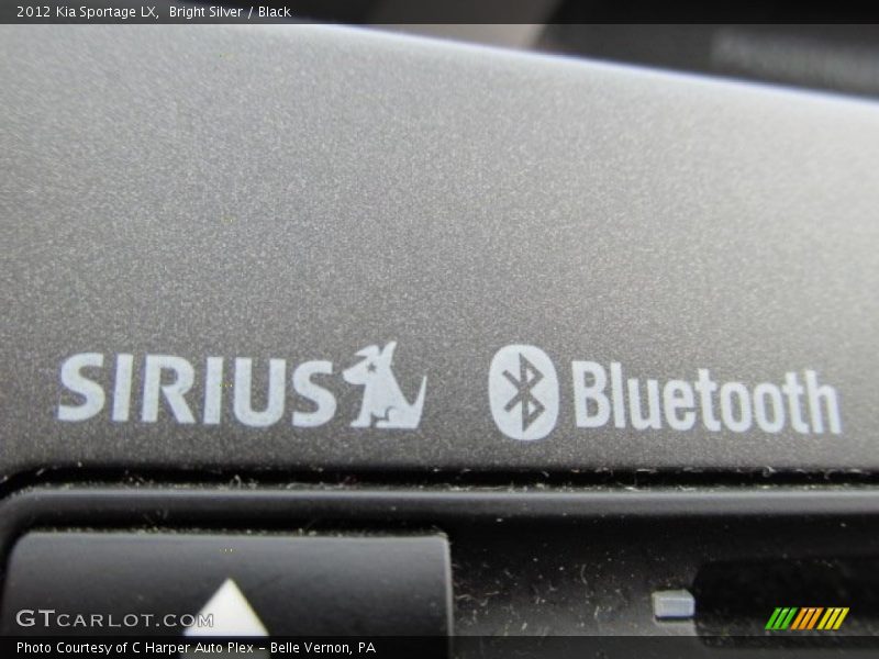 Bright Silver / Black 2012 Kia Sportage LX