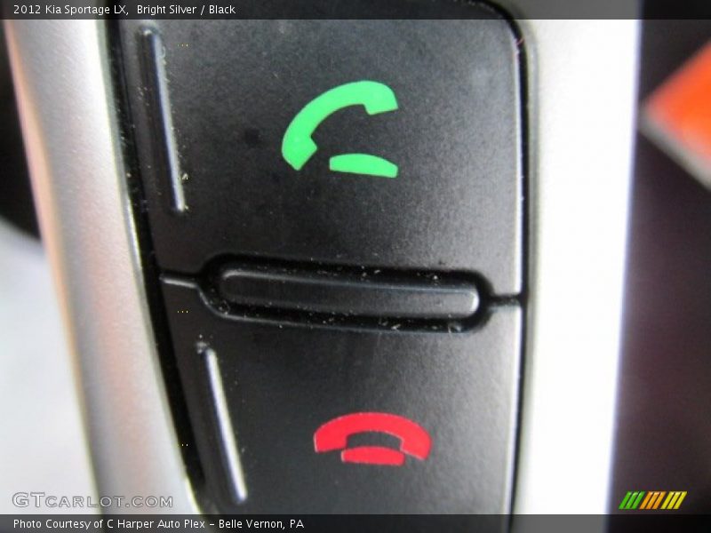 Bright Silver / Black 2012 Kia Sportage LX