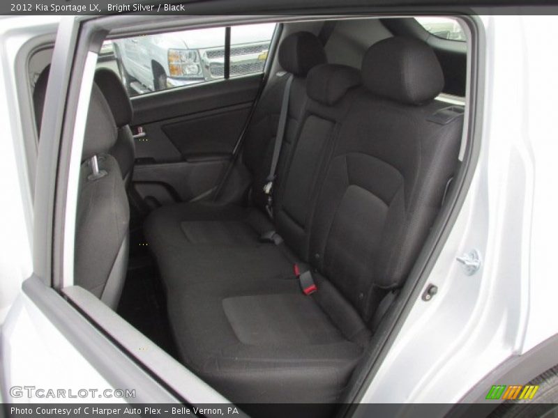 Bright Silver / Black 2012 Kia Sportage LX