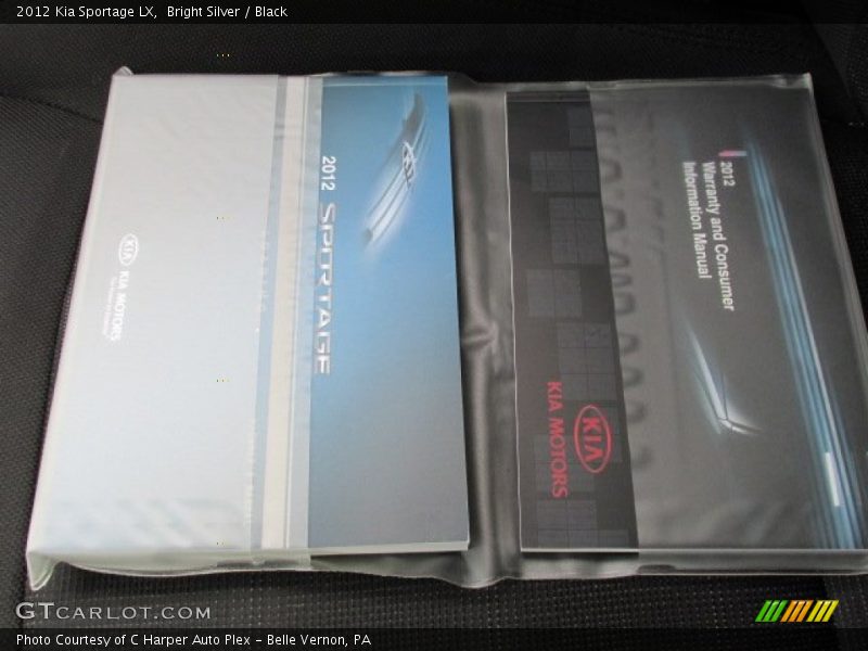 Bright Silver / Black 2012 Kia Sportage LX