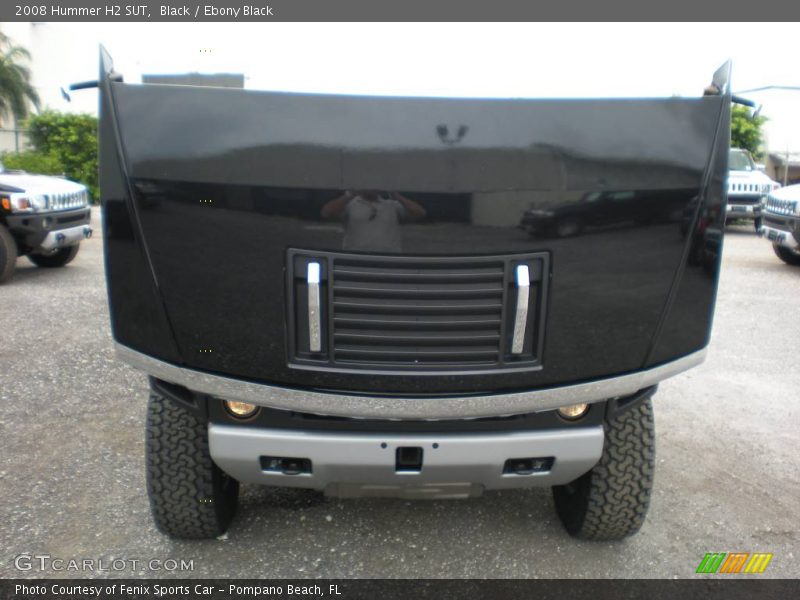 Black / Ebony Black 2008 Hummer H2 SUT