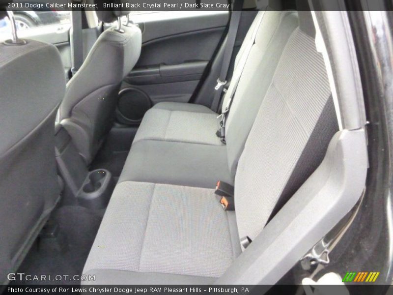 Brilliant Black Crystal Pearl / Dark Slate Gray 2011 Dodge Caliber Mainstreet