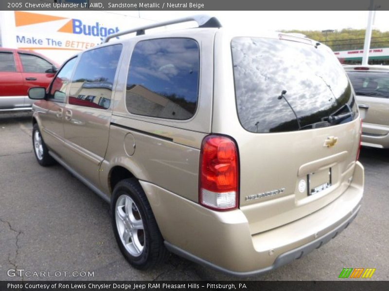 Sandstone Metallic / Neutral Beige 2005 Chevrolet Uplander LT AWD