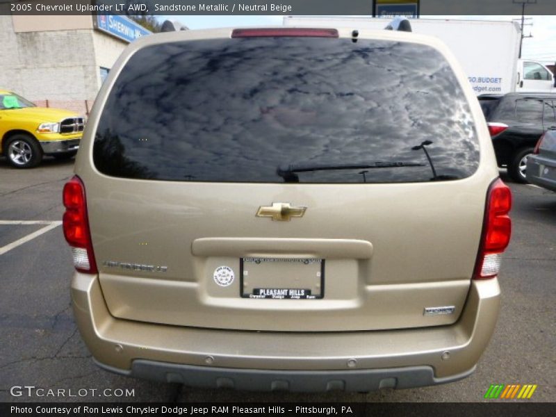 Sandstone Metallic / Neutral Beige 2005 Chevrolet Uplander LT AWD