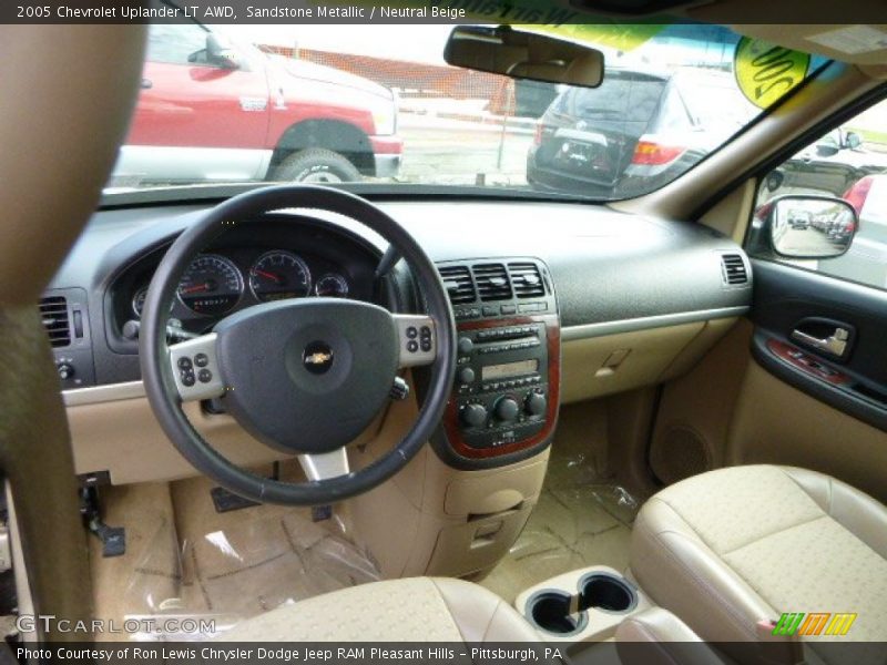 Dashboard of 2005 Uplander LT AWD