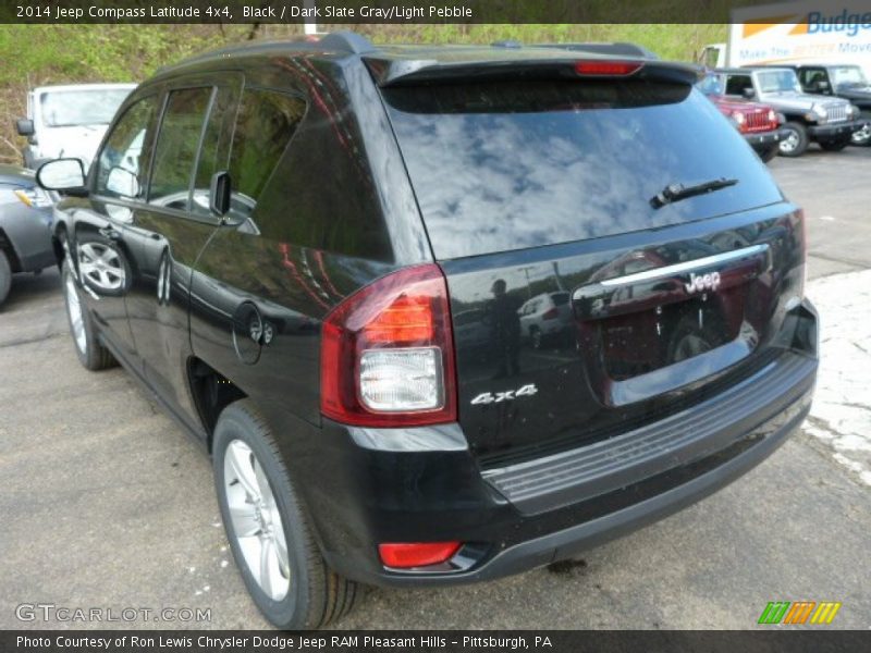 Black / Dark Slate Gray/Light Pebble 2014 Jeep Compass Latitude 4x4