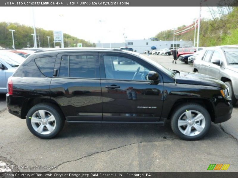 Black / Dark Slate Gray/Light Pebble 2014 Jeep Compass Latitude 4x4