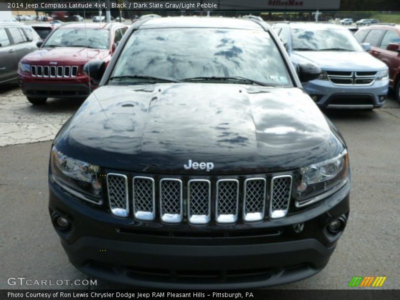 Black / Dark Slate Gray/Light Pebble 2014 Jeep Compass Latitude 4x4