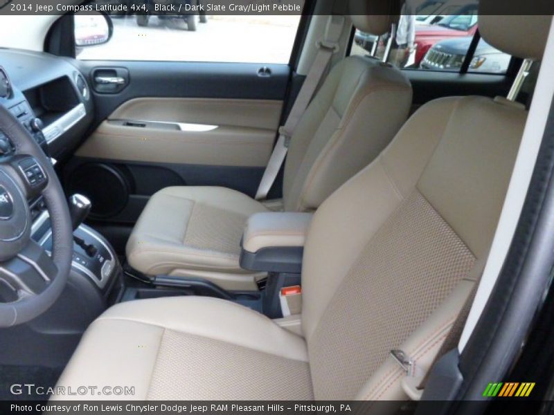 Black / Dark Slate Gray/Light Pebble 2014 Jeep Compass Latitude 4x4