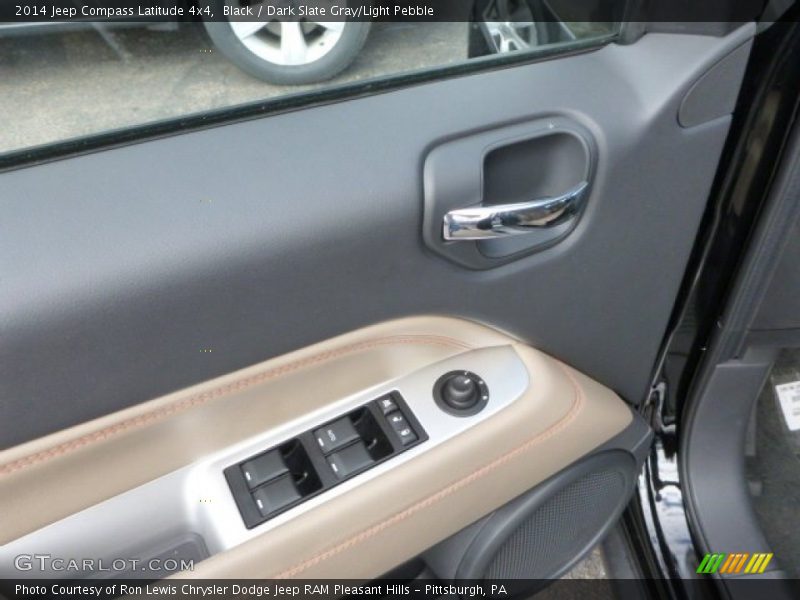 Black / Dark Slate Gray/Light Pebble 2014 Jeep Compass Latitude 4x4