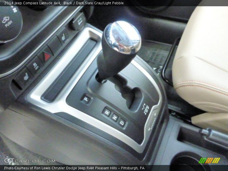 Black / Dark Slate Gray/Light Pebble 2014 Jeep Compass Latitude 4x4