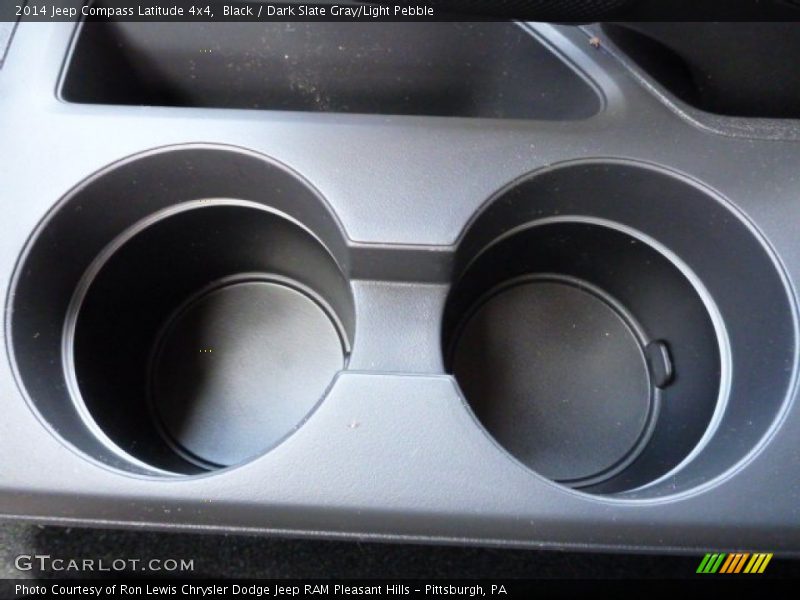 Black / Dark Slate Gray/Light Pebble 2014 Jeep Compass Latitude 4x4
