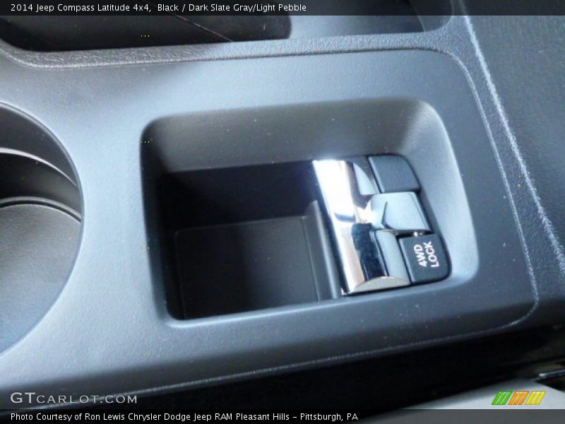 Black / Dark Slate Gray/Light Pebble 2014 Jeep Compass Latitude 4x4