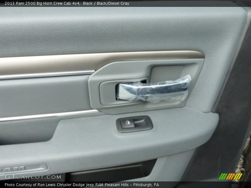 Black / Black/Diesel Gray 2013 Ram 2500 Big Horn Crew Cab 4x4