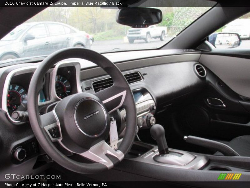 Imperial Blue Metallic / Black 2010 Chevrolet Camaro LS Coupe