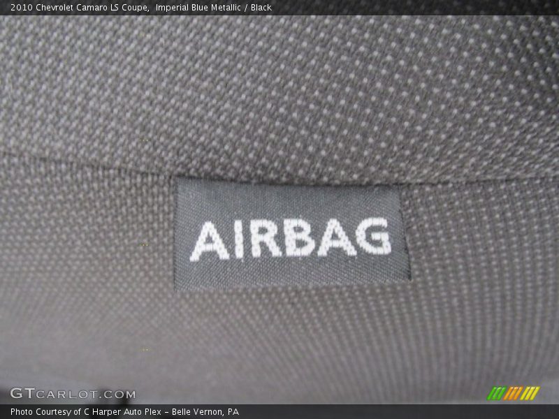 Imperial Blue Metallic / Black 2010 Chevrolet Camaro LS Coupe