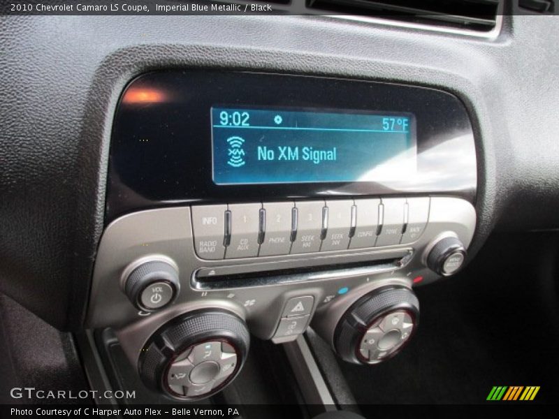 Imperial Blue Metallic / Black 2010 Chevrolet Camaro LS Coupe