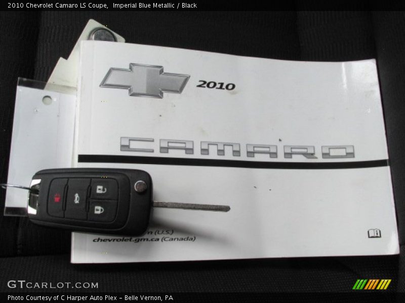 Imperial Blue Metallic / Black 2010 Chevrolet Camaro LS Coupe