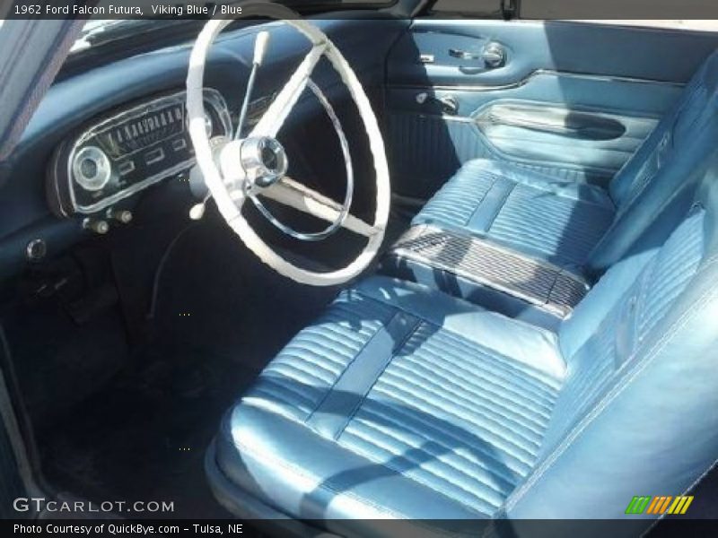  1962 Falcon Futura Blue Interior