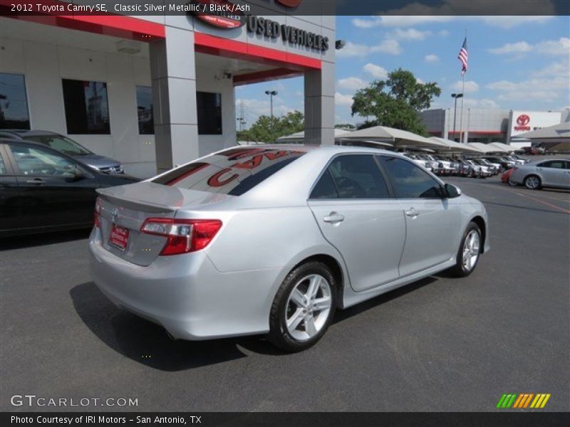 Classic Silver Metallic / Black/Ash 2012 Toyota Camry SE