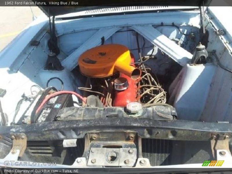 1962 Falcon Futura Engine - 144 cid OHV 12-Valve Inline 6 Cylinder