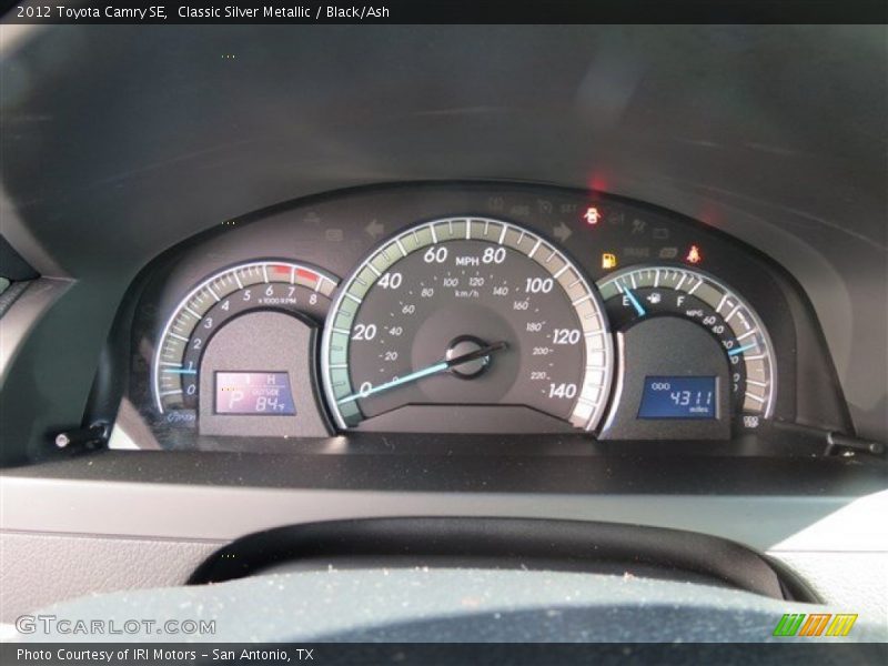 Classic Silver Metallic / Black/Ash 2012 Toyota Camry SE